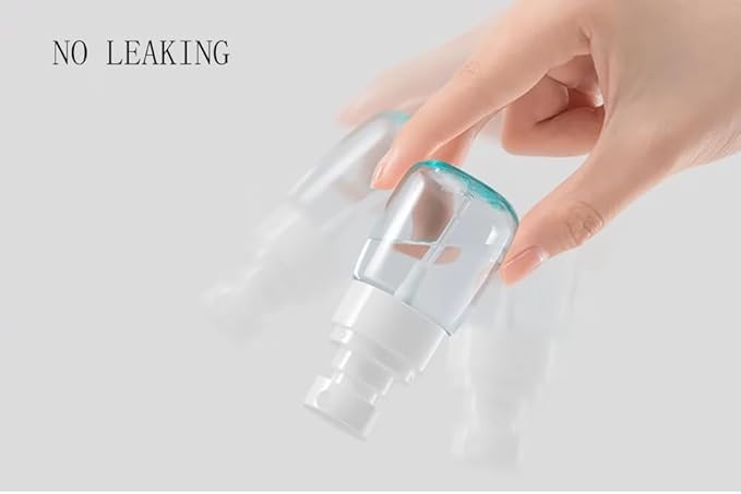 Empty Fine Mist Spray Bottles 2oz Small Travel Perfume Atomizer for Essential oil Perfume Hair Makeup 10 Pack