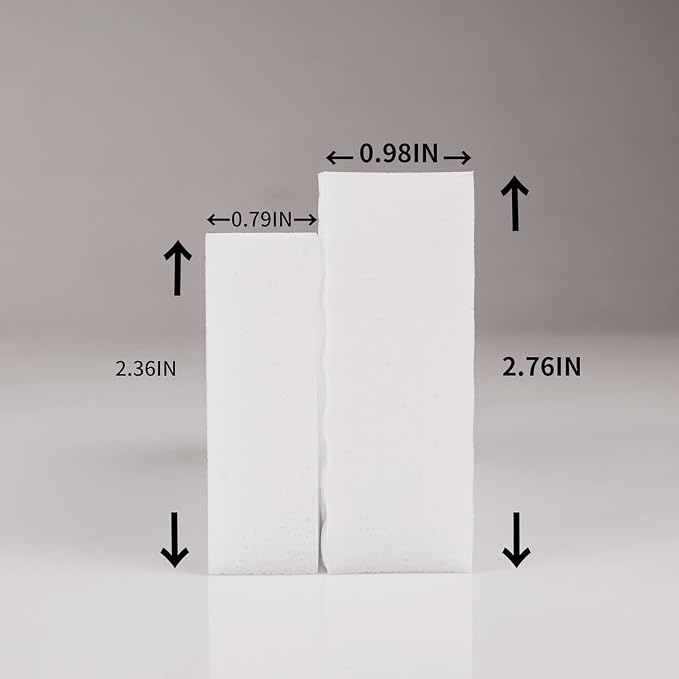 Magic Sponges Eraser,10 Pack Melamine Sponge in Bulk,2X Density,Long Lasting,Cleaning Sponge for Kitchen, Bathroom,Bathtub, Sink,Furniture, Wall Cleaner (White, 3.93x2.76x0.98in) | Just add Water,Easy to Use,for Kitchen, Bathroom, Bathtub, Sink, Wall C...