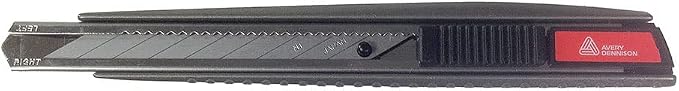 Avery Dennison Metal Breakaway Knife in Black - Car Wrap Safety Cutting Tool for Craft Vinyl, Protection Films, Decorative Stickers Applications