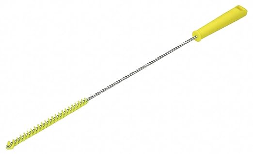 Vikan 53756 Tube Brush,.4",PP/PBT,Yellow