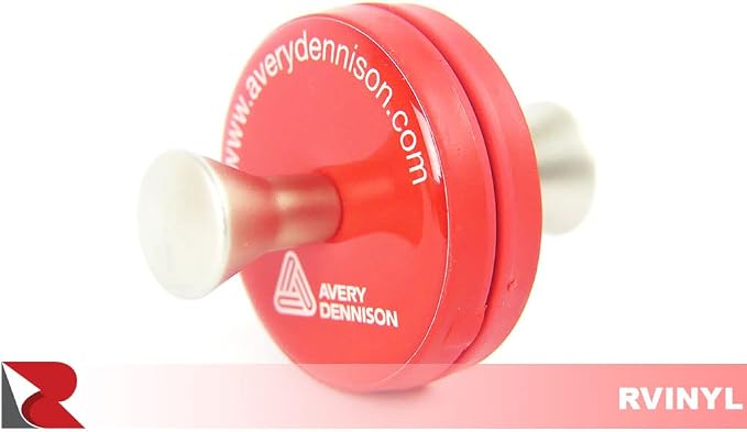 Rvinyl Avery Dennison Wrap Gripper Magnets in Red - Auto Vinyl Installation Holder Tools - Film and Sign Mark Graphics Positioning Support
