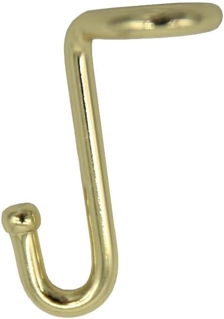 NAHANCO Metal Hanger Connectors, Gold (Pack of 50)