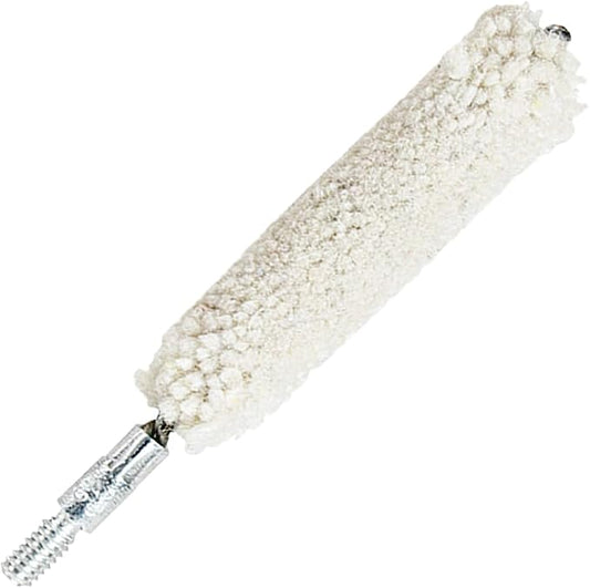 KleenBore Cotton Bore Mops: Gun Cleaning Mop Accessories for Rifle, Handgun & Shotgun Bore Cleaning with Standard Threaded Bases for Firearm Maintenance