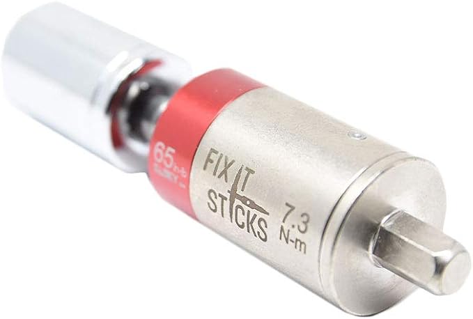 Fix It Sticks Large Durable Accurate Lightweight Torque Control Tool | Easy-to-Use Limiter, Compatible with Standard 1/4" Drivers