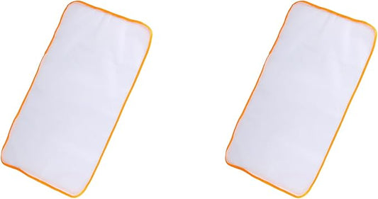 GOTOTOP Pressing Cloth Cotton Ironing Sheet Ironing Heat Insulation Pad, 2 Pack Heat Ironing Sewing Tools Cloth Protective Insulation Pad 40 x 60cm