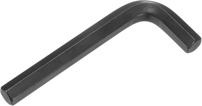 HARFINGTON Hex Key Wrench 17mm L-Shape Hexagon Metric Wrenches Chrome Vanadium Steel Repairing Tool for Home Repair, Black