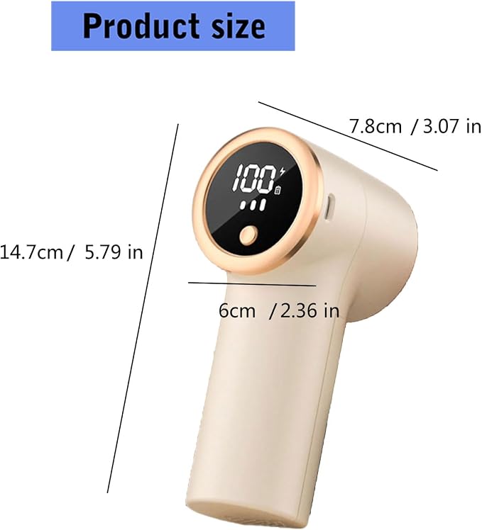 Rechargeable Fabric Shaver Remover with LED Display for Clothes Furniture Sofas Blankets Electric Lint Rechargeable Electric Lint Remover Large Coverage Multipurpose