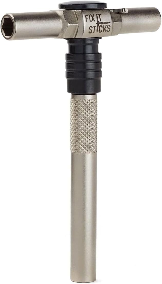 Fix It Sticks The Works Maintenance Kit All-in-One Torque Driver Bundle | T-Way Spanner, Locking Ratcheting T-Way