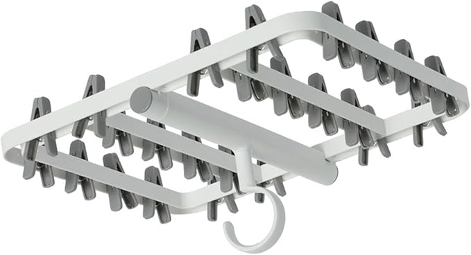 Collapsible Clothes Airer Socks, Foldable Sock Dryer, Sock Hanger, Washing Line, Hook, Clothes Airer, Portable Clip Hanger Socks