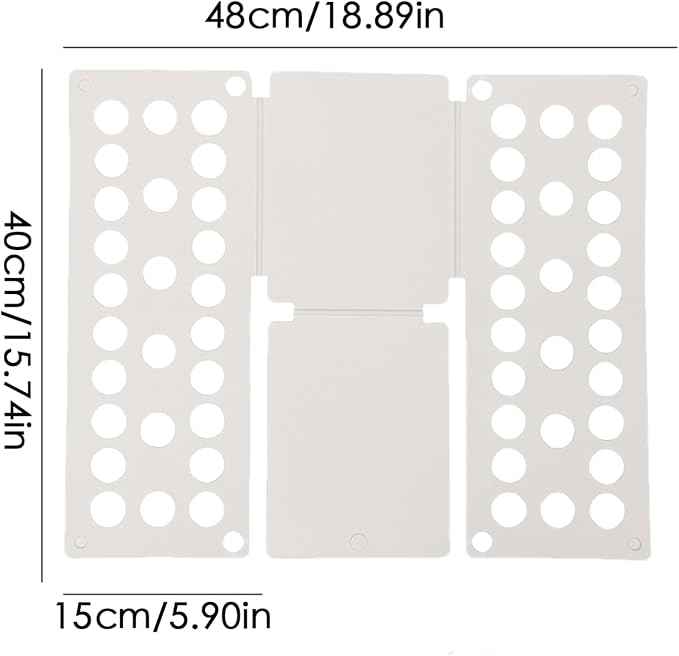 T-Shirt Folder Board, Shirt Folding Plate, Laundry Folders Folding Boards, Fast Foldable Laundry Organizer, Liner Sorter Fold Helper for kids clothes