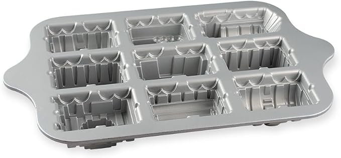 Nordic Ware Train Cake Pan, 5 Cup, Silver