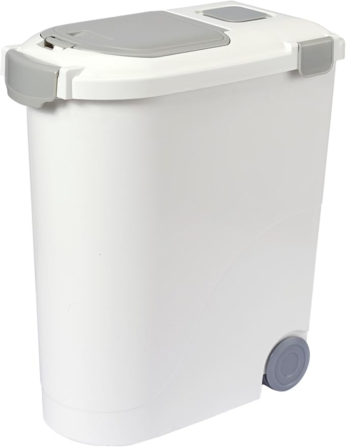 Ashfield & Harkness Airtight Pet Food Storage Container, up to 30 Lbs/ 36 Qt for Dog Cat Bird and Other Pet Food Storage, Easy Acces Including Scoup, Easy Access, Lightweight Keeps Pet Food Fresh