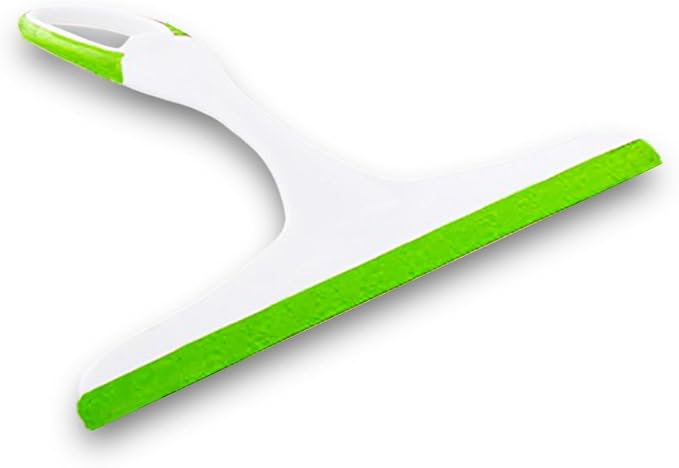 Good Old Values 9.5 Inch Window Shower Glass Squeegee (Colors May Vary)