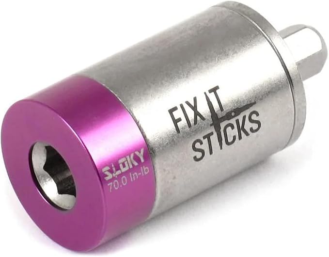 Fix It Sticks Large Durable Accurate Lightweight Torque Control Tool | Easy-to-Use Limiter, Compatible with Standard 1/4" Drivers
