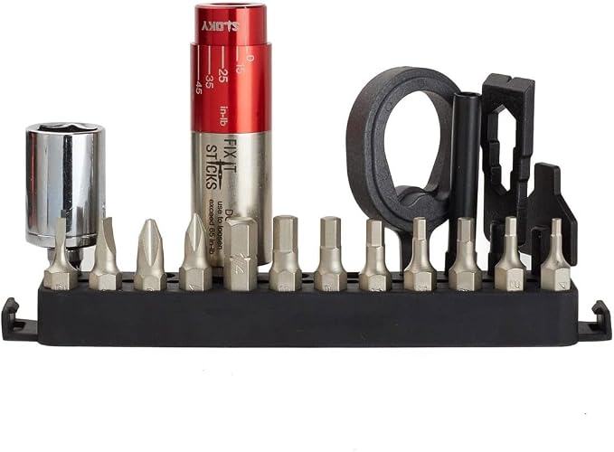 Fix It Sticks The Works Maintenance Kit All-in-One Torque Driver Bundle | T-Way Spanner, Locking Ratcheting T-Way