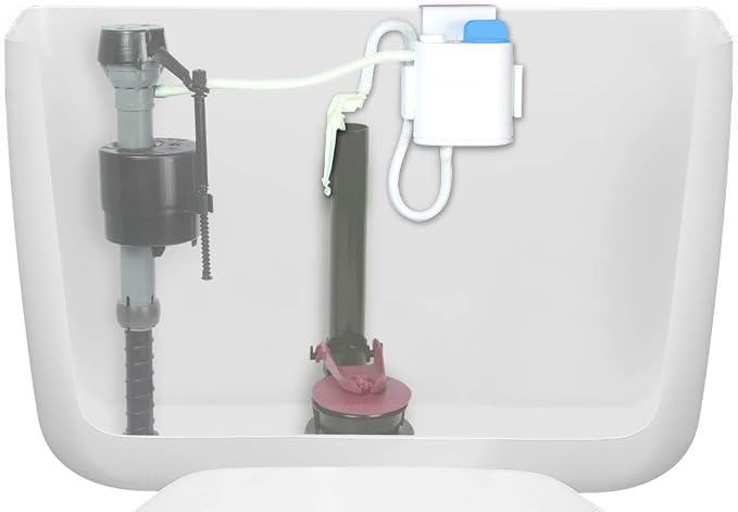 Fluidmaster 8102P8 Flush 'n Sparkle Automatic Toilet Bowl Cleaning System Refills, Blue Upgraded Version 2 Count (Pack of 8)