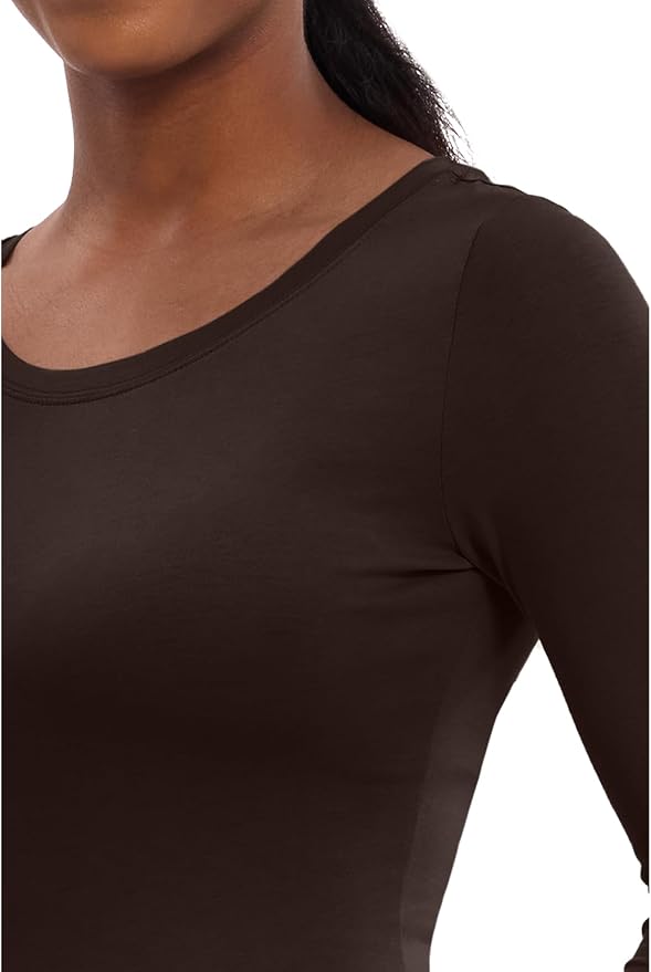 Healing Hands Underscrub Long Sleeve Women Knits Scrub Tops | Soft Cotton Blend Knit, Breathable Stretch Comfort, Machine Wash, Easy Care Fabric, Ideal For Layering Under Scrubs
