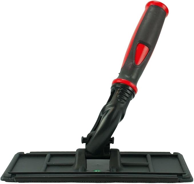 XERO Red Techno Pad Window Cleaning Kit with White Scrub Pads