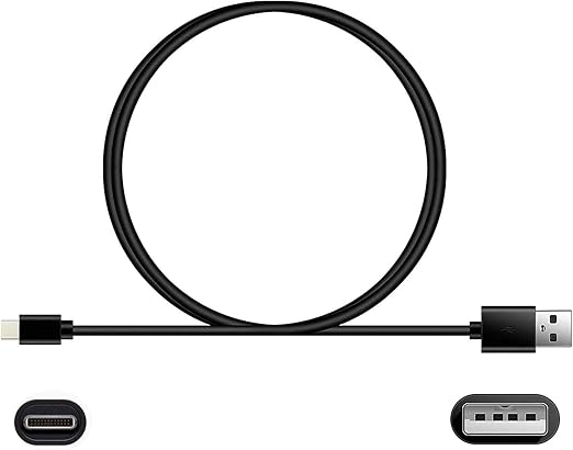 USBC Charging Cable for Nori Trim Fabric Shaver Lint Remover for Clothes DC5V USB Type C Replacement Power Supply Charger Cable Cord