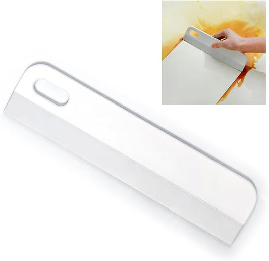 Mini Soft Rubber Window Squeegee Window Scrubber Scraper Glass Cleaning Squeegee Tool for Glass,Shower Door,Mirrors,Bathroom,Kitchen Countertops,Car Windshield