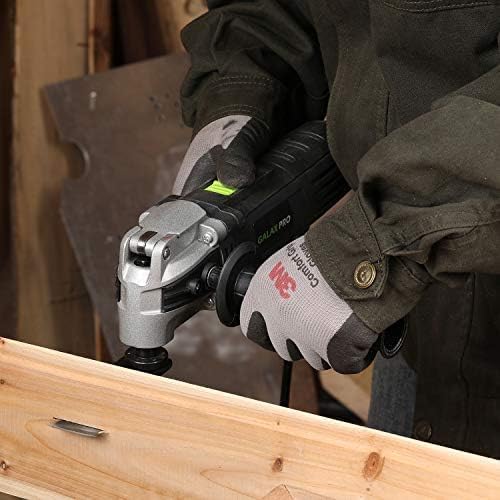 GALAX PRO Corded Oscillating Multi Tool Kit 3.5A with 30Pcs Accessories | 22000OPM Oscillating Power Tools for Home Improvement, Woodworking, 6-Speed, Quick Clamp System, 4° Oscillating Angle