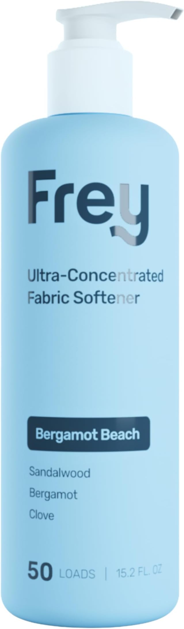 FREY Plant-Powered Fabric Softener, 1-Pack, Bergamot Beach