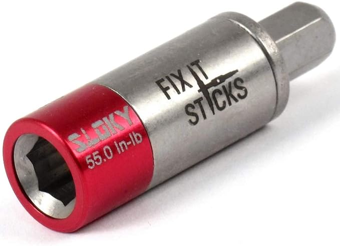 Fix It Sticks Field Hunting Outdoors Gun Maintenance Small Torque Limiter | Adjustable Fits 1/4in Tip T-Way Spanner, 55 In-Lb