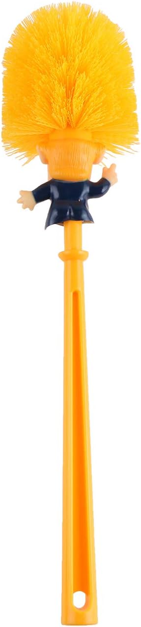 Funny Toilet Brush,Prank Toilet Brush Cleaner, Funny Toilet Scubber,Make Toilet Great Again, Commander in Crap (Hands up Toilet Brush#1)