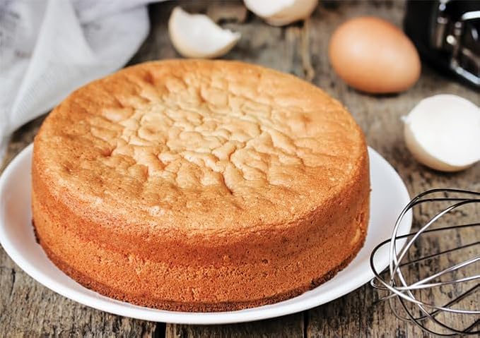 Winco Heavy-Duty Round Aluminum Layer Cake Pan, 9" x 3"