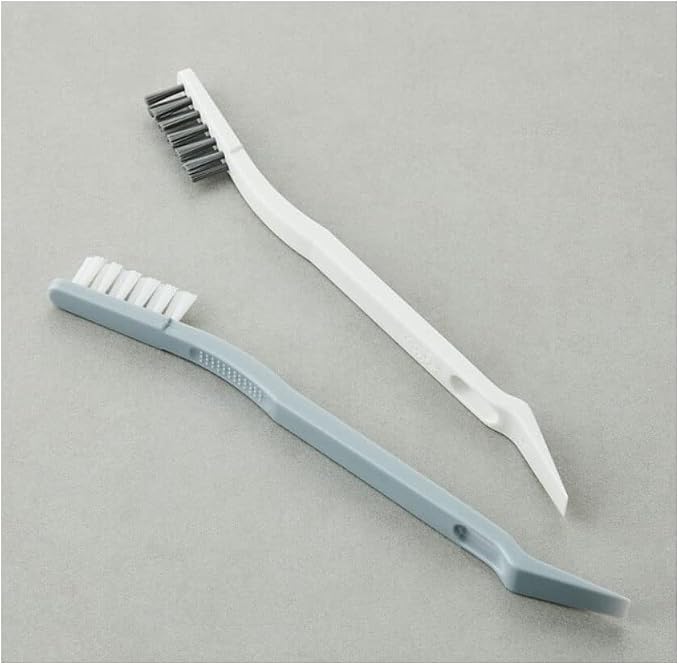 LocknLock Airtight Food Container Crevice Cleaning Brush (Pack of 2) Edge Cleaning, Separator Spatula, Cleaning Inside Rubber Packing, Length 7.7 inches, Hanging Loop