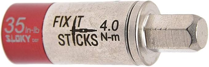 Fix It Sticks Field Hunting Outdoors Gun Maintenance Adjustable Fits 1/4in Bit T-Way Wrench Small Torque Limiter, 35 in-lb | Adjustable Fits 1/4in Tip T-Way Spanner, 35 In-Lb