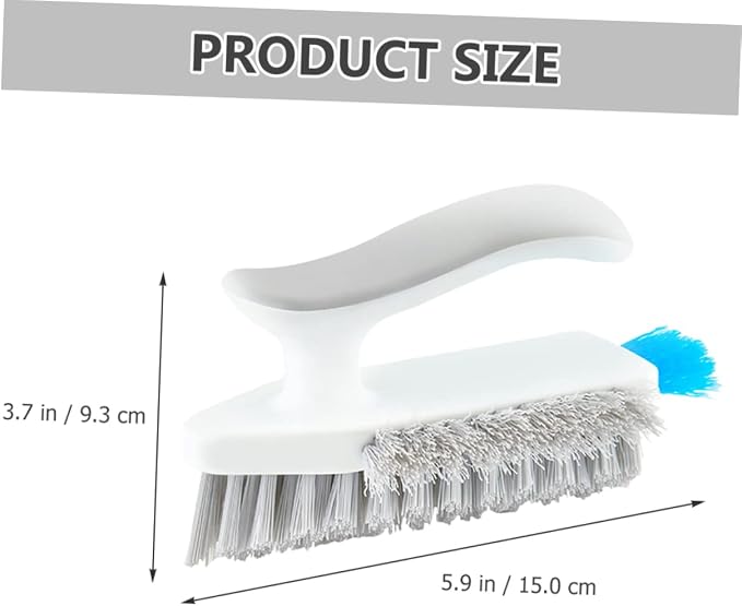 FOMIYES Bathroom Cleaner Brush Floor Gaps Cleaning Tool Window Track Brush Sturdy and Multi-Purpose