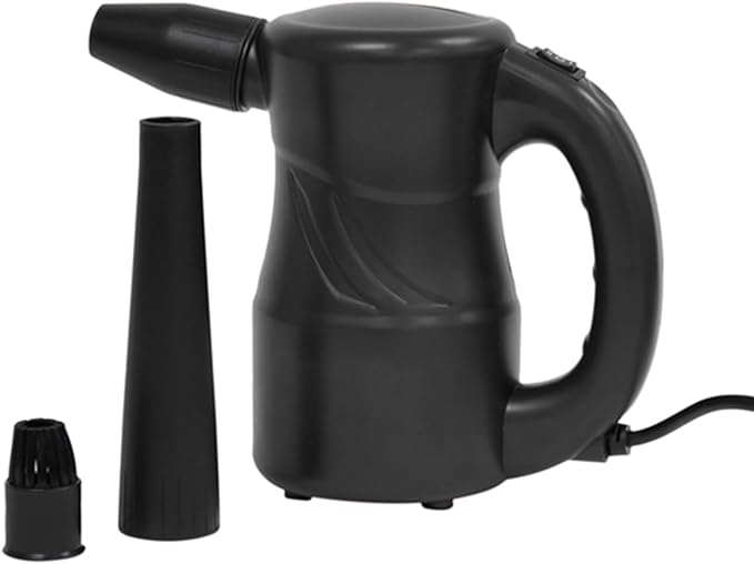 XPOWER A-2S Cyber Duster - Plug-in Electric, Multipurpose Duster and Air Blower with 2 Speed Settings of 39000/28000 RPM and 10-Foot Power Cord (Black)