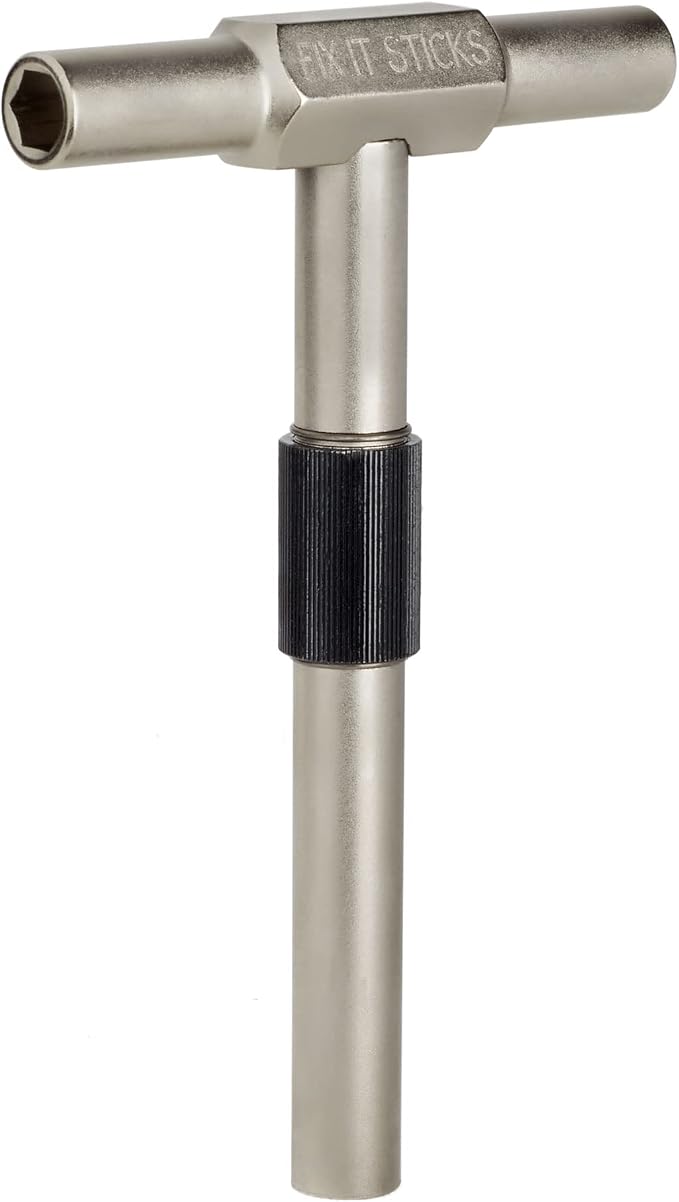 Fix It Sticks The Works Gun Field Maintenance, Torque Limiter/All-in-One Torque Drive/Modular T-Drive & Accessory Bit Kit Bundle 6-25 Inch Lbs Mini All-in-One Torque Driver