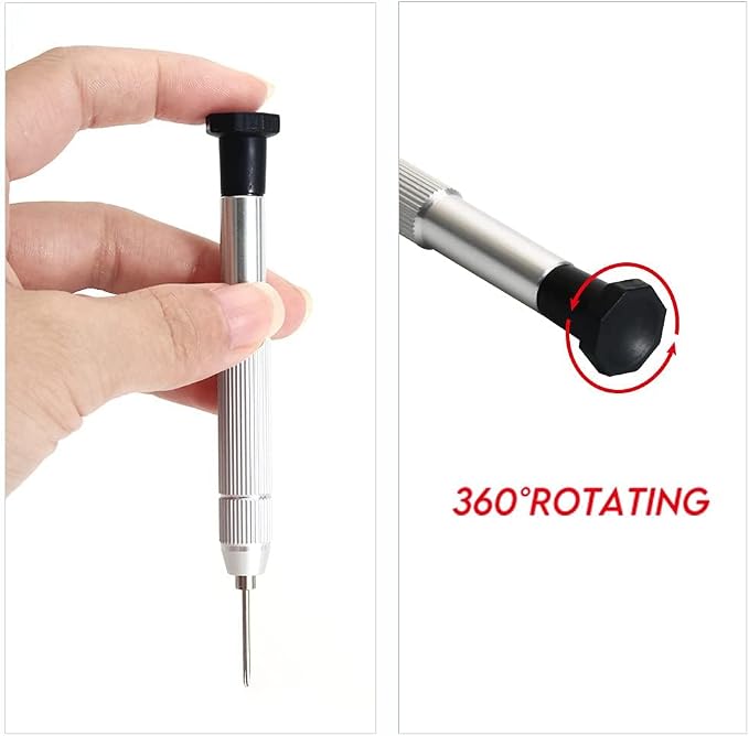 Precision Screwdriver Set, Eyeglass repair kit 10-style screwdrivers | with nose pads/4 in 1 portable screwdrivers/ear hook/tweezer for eyeglasses sunglass watch calculator (with 70-style screws)