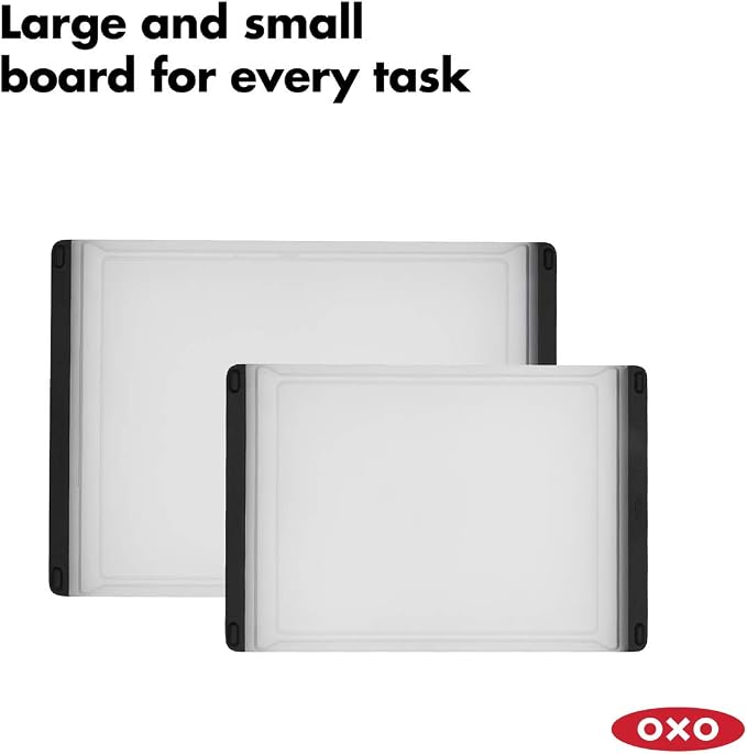OXO Good Grips Salad Spinner (6.22 Qt.) and 2-Piece Plastic Cutting Board Set