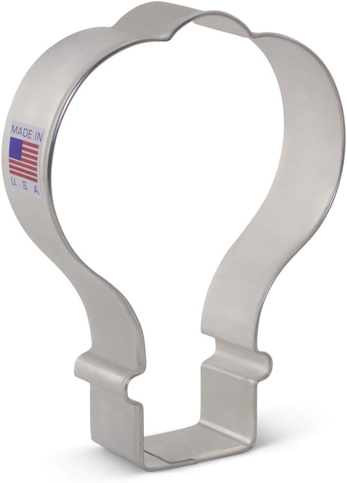 Ann Clark Hot Air Balloon Cookie Cutter, 4-1/4" Made in USA