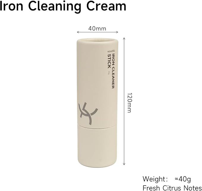 KEARING Iron Cleaner Paste | Instantly Cleans Hot Iron Soleplates - Removes Melted Fabric, Starch & Glue, Restores Steam Performance for All Irons