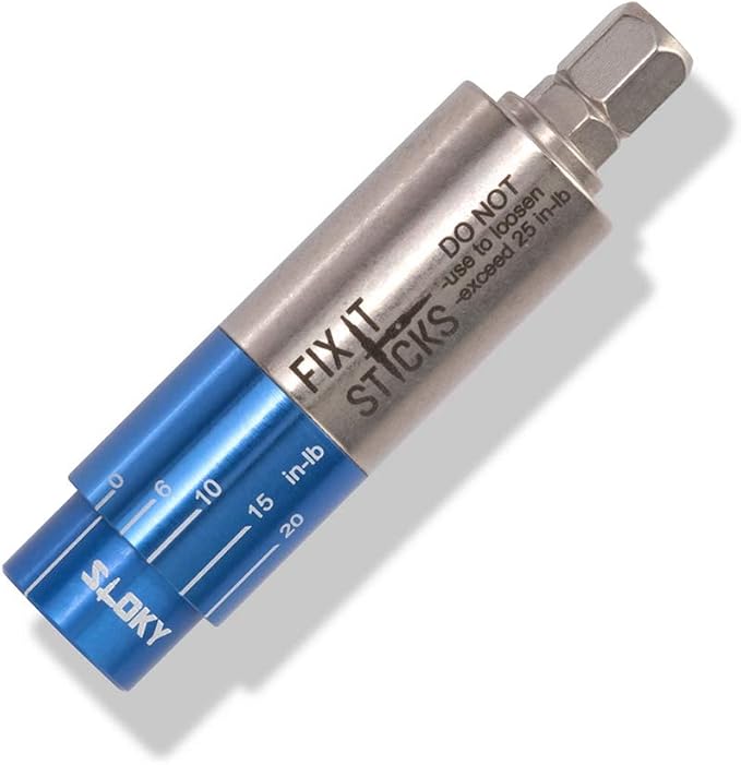 Fix It Sticks Tightening Accurate +/- 10% All-In-One Torque Driver Tool | Small Size, 6-25 Inch-Lbs