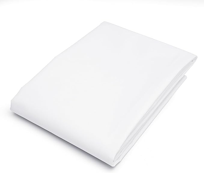 Pico Textiles 3 Yard Bolt White Poly Cotton Twill Fabric | 60" Wide, 65% Polyester / 35% Cotton, Medium Weight, Perfect for Pants, Jackets, Skirts and Work Uniforms, Sold by the Yard