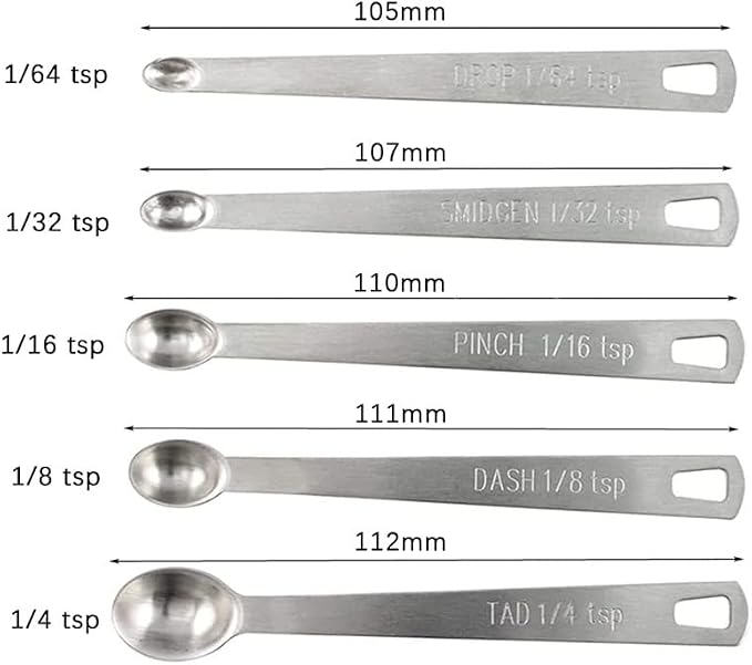 15 Pieces Measuring Cups and Spoons set, Includes 10 Stackable Measuring Cup with Lid and 5 Mini Stainless Steel Measuring Spoons, Teaspoons for Liquid and Dry, BPA Free, Dishwasher Safe | 1 storage cover, 9 stackable cups set and 5 mini teaspoons, BPA...