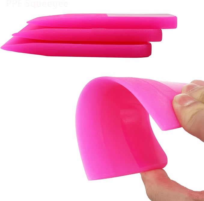 3 in 1 TPU Squeegee Material,Anti-Scratch Rubber Squeegee for car,PPF Squeegee,Different Sizes Squeegee are Suitable for Vinyl Wrap and Window Tint Tool for Cars