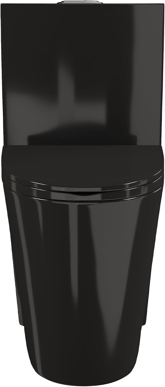 St. Tropez One Piece Elongated Toilet Vortex™ Flush in Glossy Black 1.1/1.6 gpf