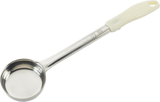 Winco Solid Food Portioner, 3-Ounce, Medium, Stainless Steel, Ivory