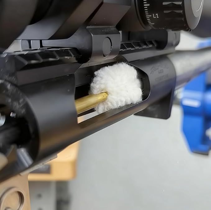 Universal Gun Cleaning Kit Accessories for Handgun & Shotgun – Multi-Caliber Brushes, Mops & Jags