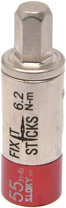 Fix It Sticks Field Hunting Outdoors Gun Maintenance Small Torque Limiter | Adjustable Fits 1/4in Tip T-Way Spanner, 55 In-Lb