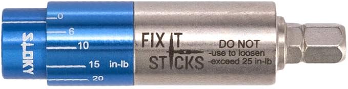 Fix It Sticks Tightening Accurate +/- 10% All-In-One Torque Driver Tool | Small Size, 6-25 Inch-Lbs