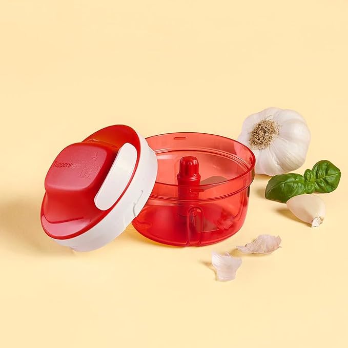 Tupperware Chop 'N Prep Chef in Salt Water Pink/Red