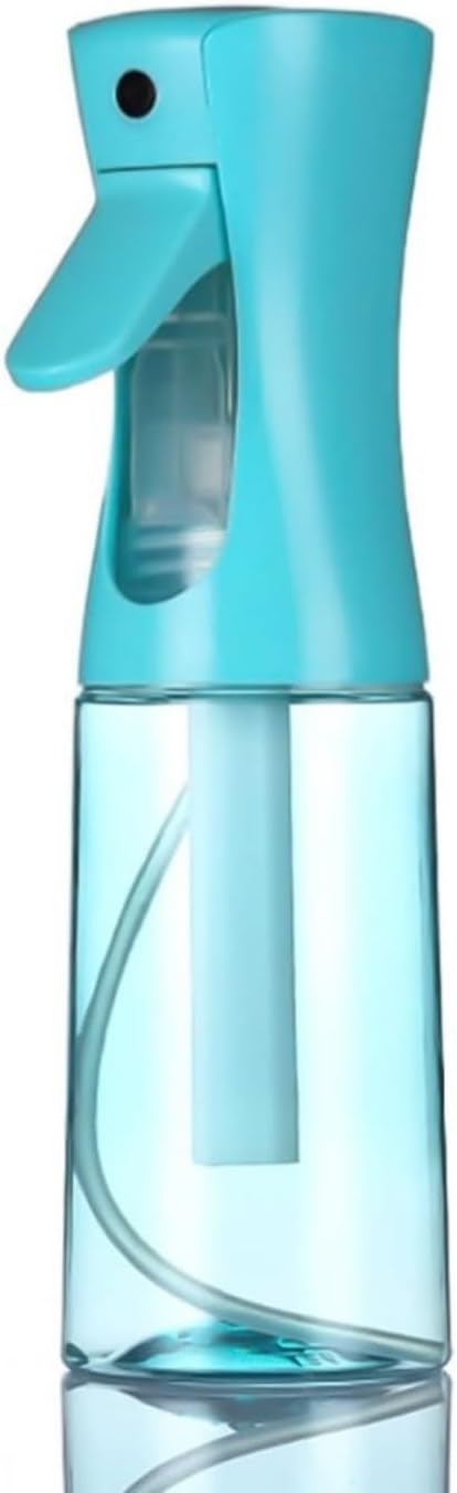 Spray Bottle For Hair,Continuous Spray Bottle, Fine Mist Empty Spraying Water Bottles for Plants, travel, Salons,Ironing and Cleaning (Blue)