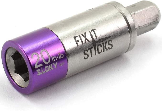 Fix It Sticks Field Hunting Outdoors Gun Maintenance Small Torque Limiter | Adjustable Fits 1/4in Tip T-Way Spanner, 20 In-Lb